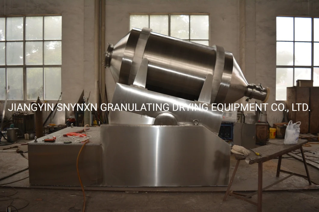 Syh 3D Mixer High Quality Pharmaceutical / Chemical / Light Industry / Laboratory Use Stainless Steel Mixing Machines