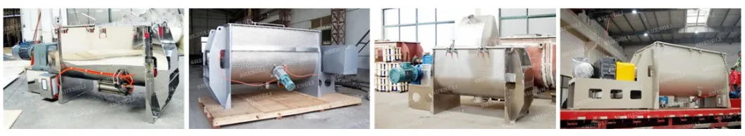 Milk Powder Mixer Ribbon Blender Stainless Steel 304 or Stainless Steel 316 Horizontal Blade Mixer