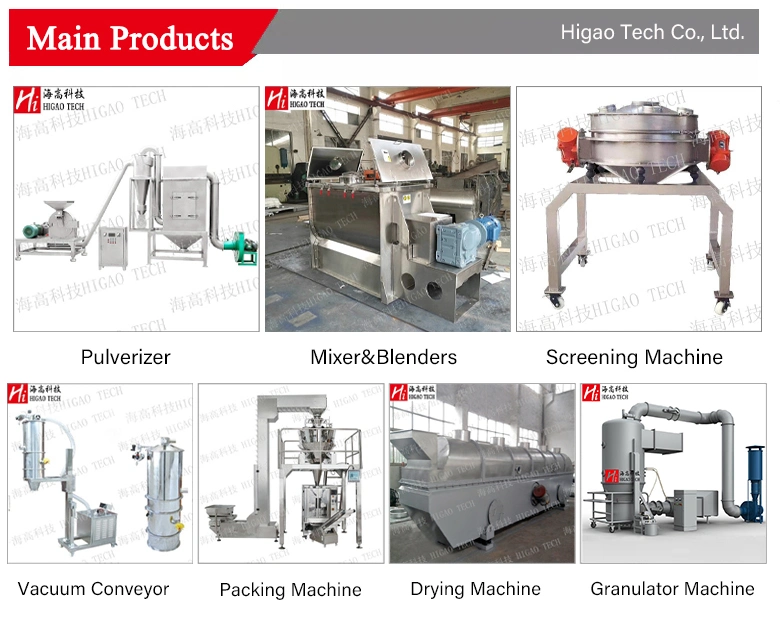 Automatic Rice Herbs Sugar Spice Powder Making Grinder Fluidized Bed Airflow Jet Mill Machine