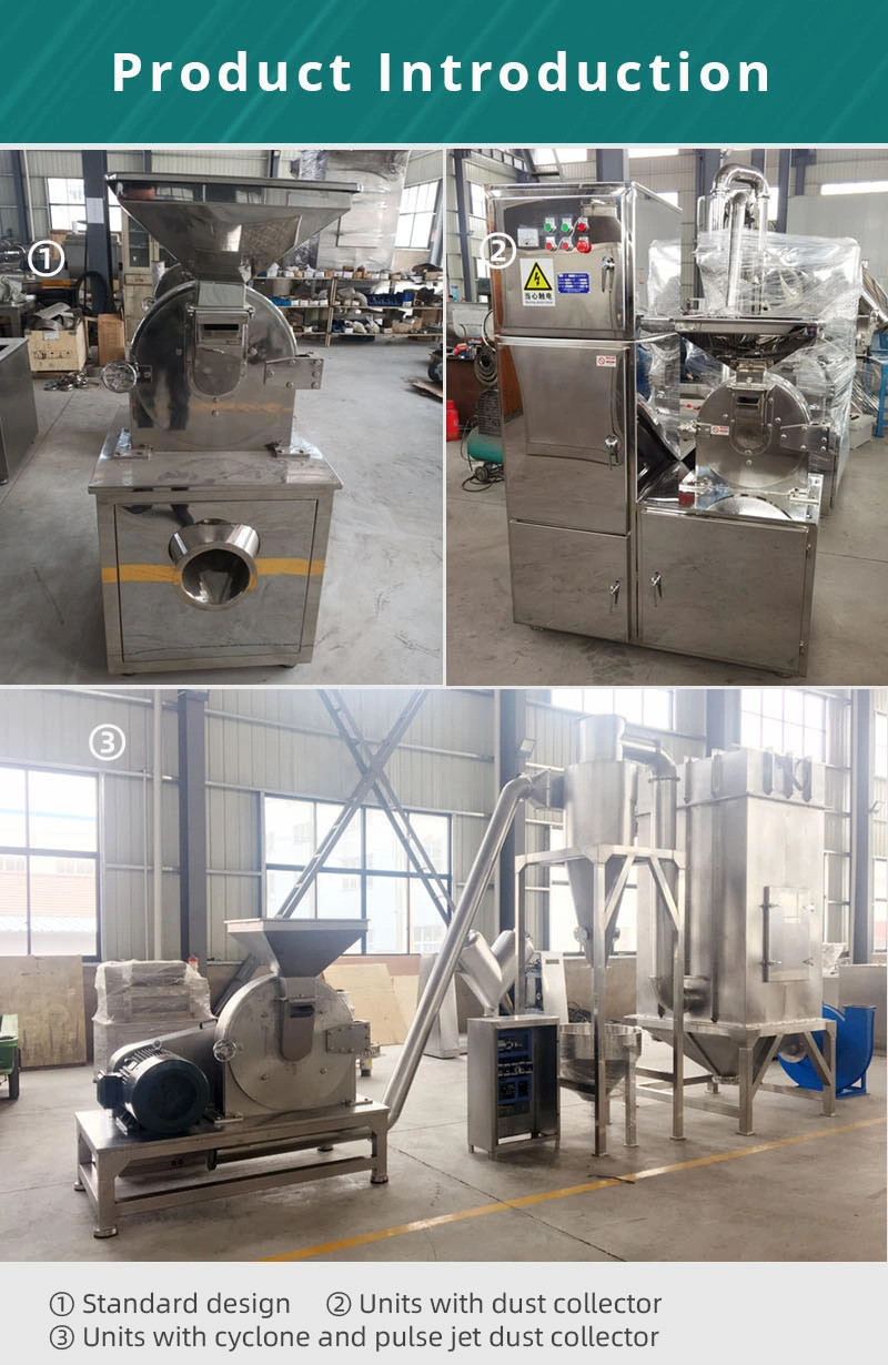 Pumpkin Powder Pharmaceuticals and Food Grinder Pulverizer Machine